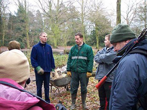 The Friends of Apley woods together with Shropshire Wild Life Trust